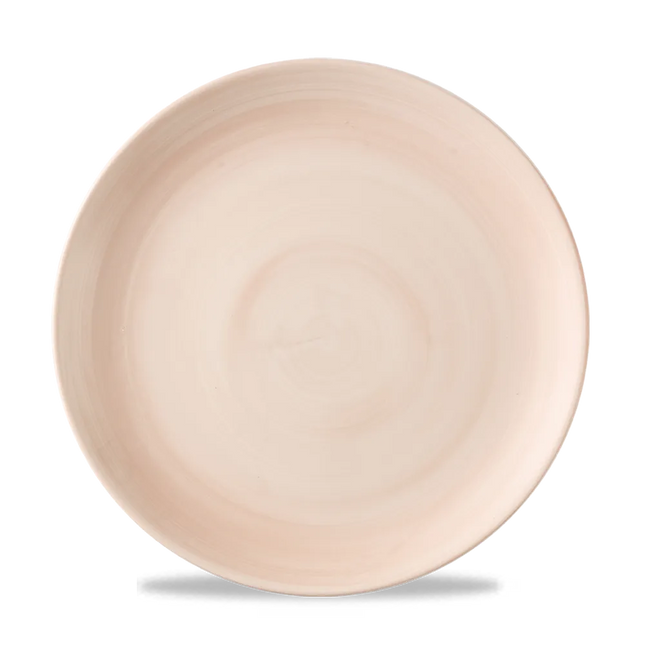 Stonecast Canvas Coral Evolve Coupe Plate 26cm 12/box