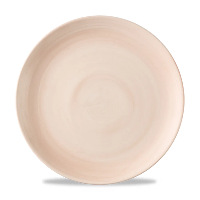 Stonecast Canvas Coral Evolve Coupe Plate 28.8cm 12/box