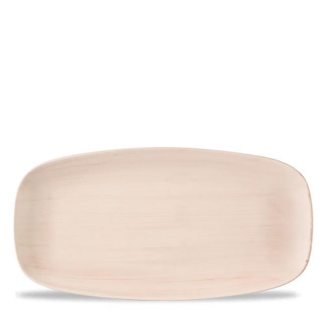 Stonecast Canvas Coral Oblong Plate 29.8x15.3cm 12/box