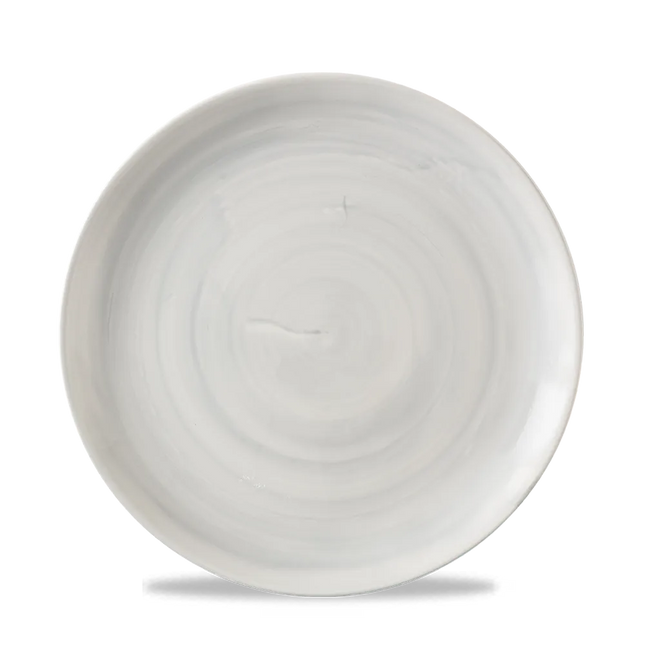 Stonecast Canvas Gray Evolve Coupe Plate 21.7cm 12/box