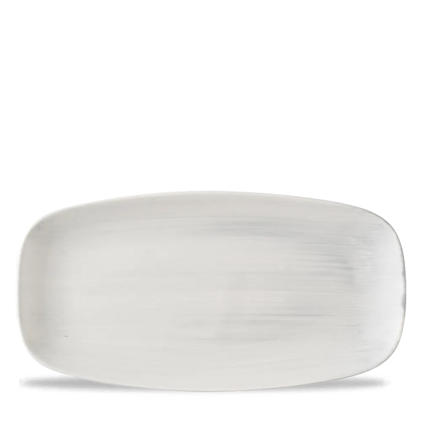 Stonecast Canvas Grey Chef Oblong Plate 29,8*15,3 cm 12/box