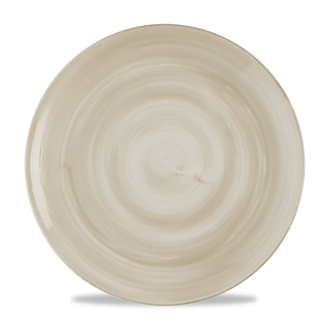Stonecast Canvas Natural Evolve Coupe Plate 28.8cm 12/box