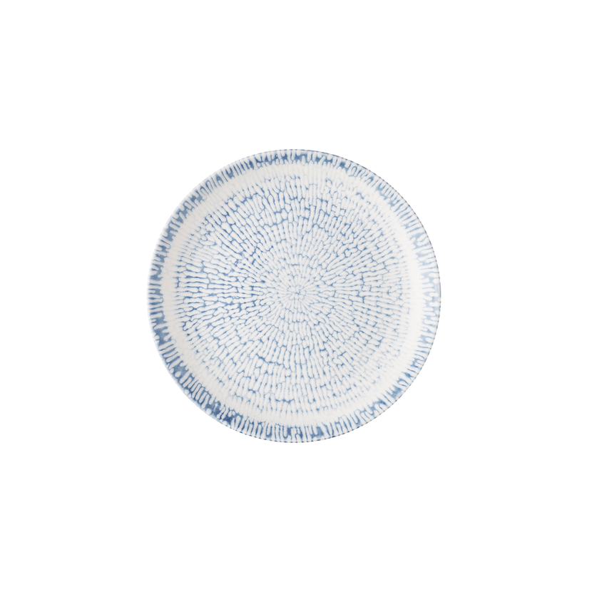 Cascade Indigo Evolve Coupe Plate 21.7 cm, 12/box