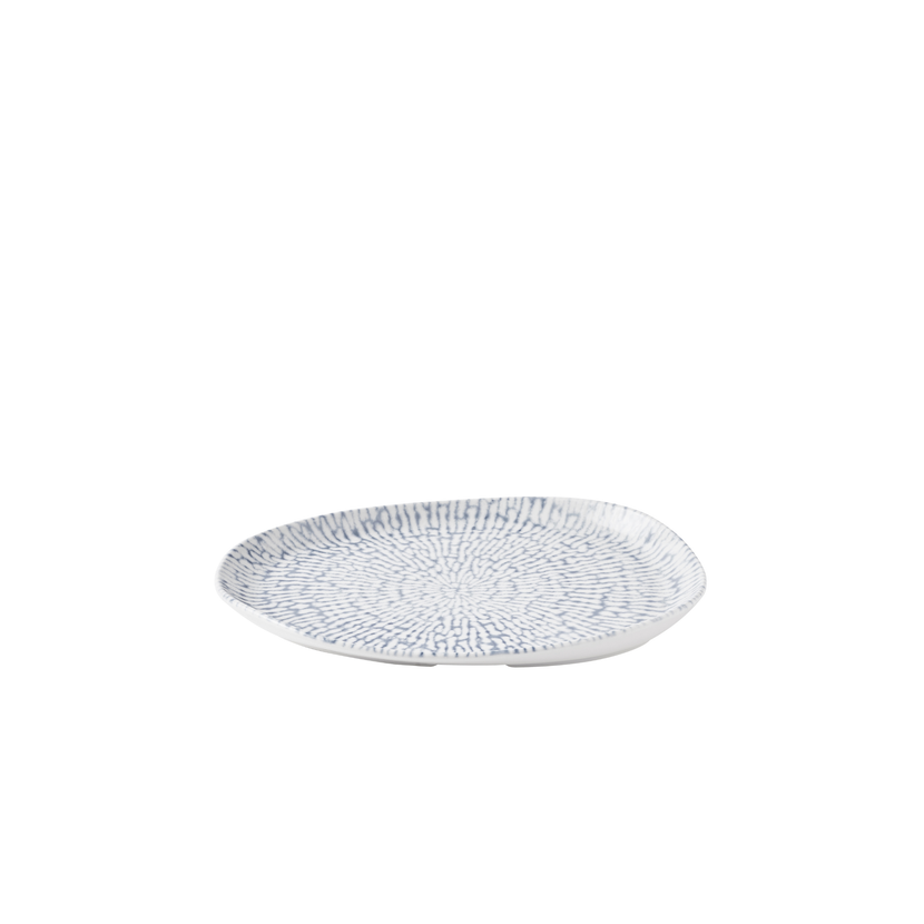 Cascade Indigo Natural Oblong 26 x 20 cm6/box