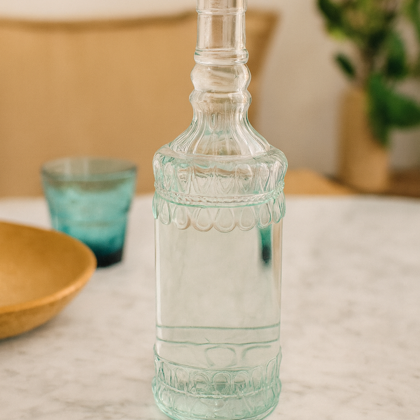 Bottle Barocca 700 ml, Green Glass