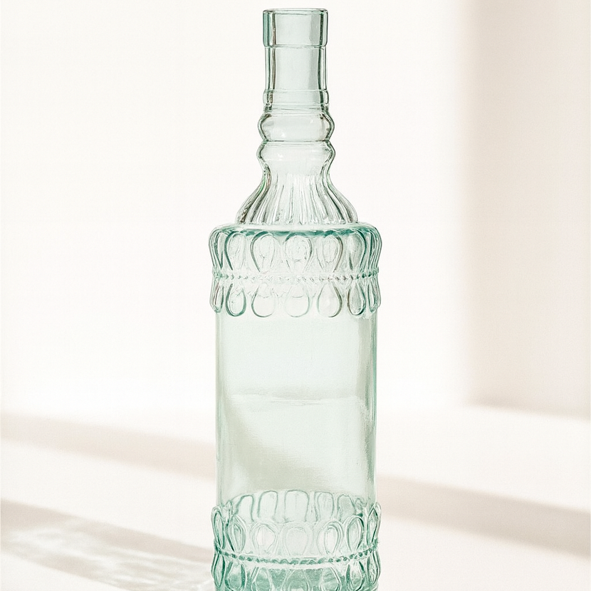 Bottle Barocca 700 ml, Green Glass