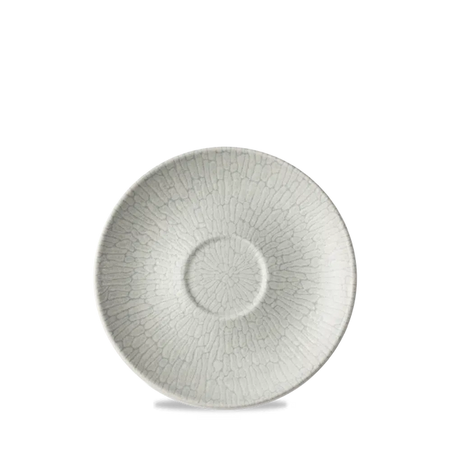 Delta Gray Saucer 15.6cm 12/box