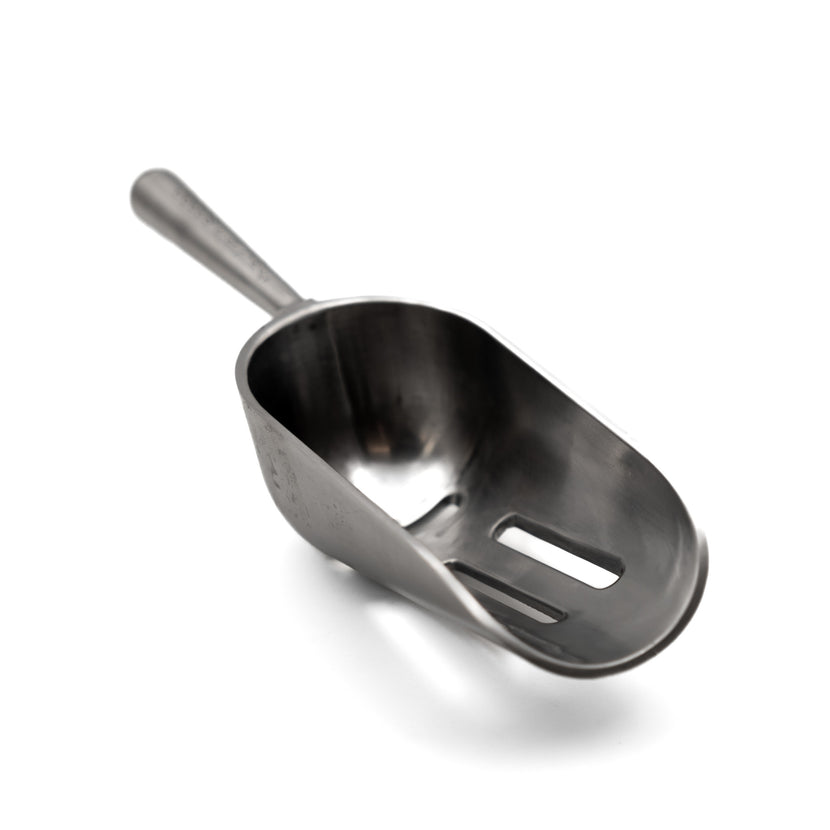 Drain Scoop aluminum perforated 21*6.5 cm