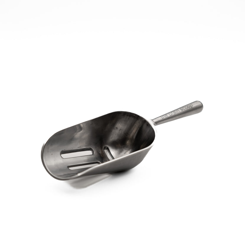 Drain Scoop aluminum perforated 21*6.5 cm