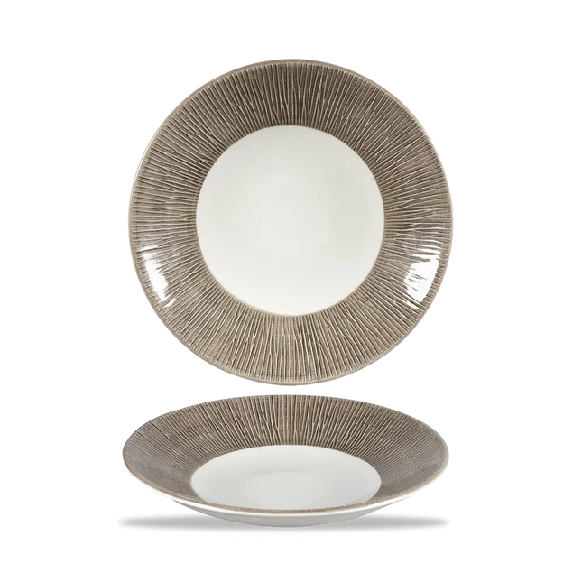 Bamboo Spinwash Dusk Deep Coupe Plate 28.1cm 12/box