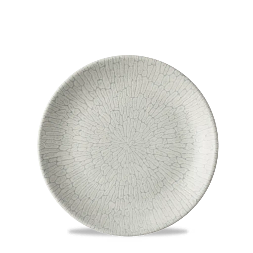 Delta Gray Evolve Plate 16.5cm 12/box