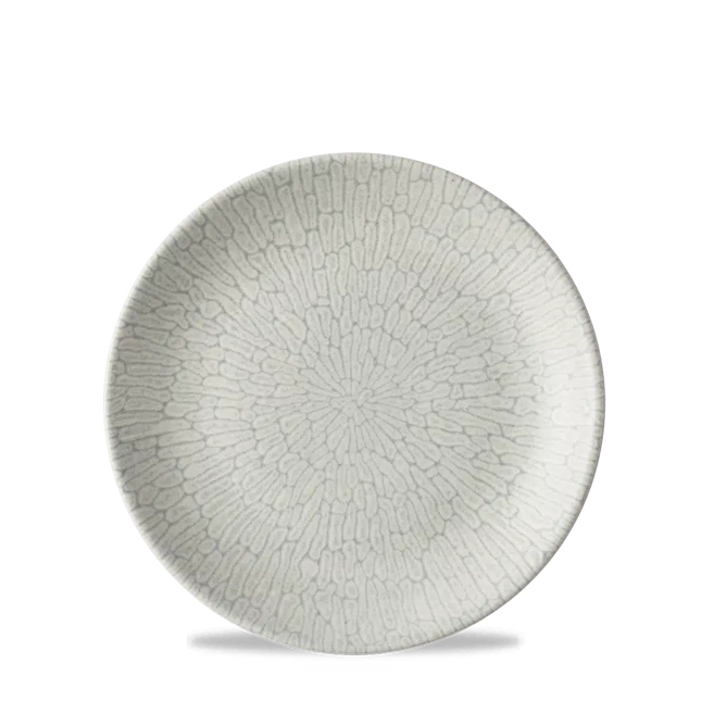 Delta Gray Evolve Plate 16.5cm 12/box