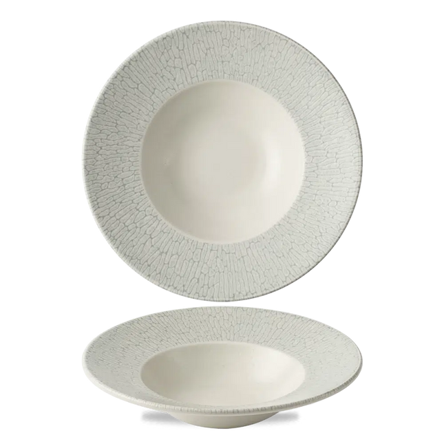 Delta Gray Profile Wide Rim Bowl 24cm 12/box