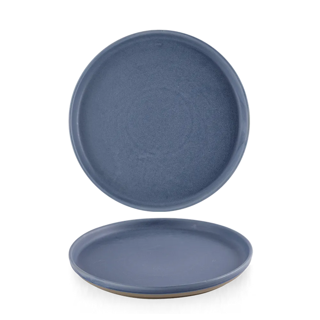 Emerge Oslo Blue Walled Plate 21cm 6/box