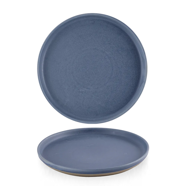 Emerge Oslo Blue Walled Plate 26cm 6/box
