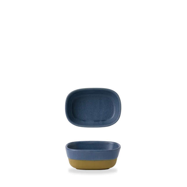 Emerge Oslo Blue Dish 12x8,8x5cm 6/box