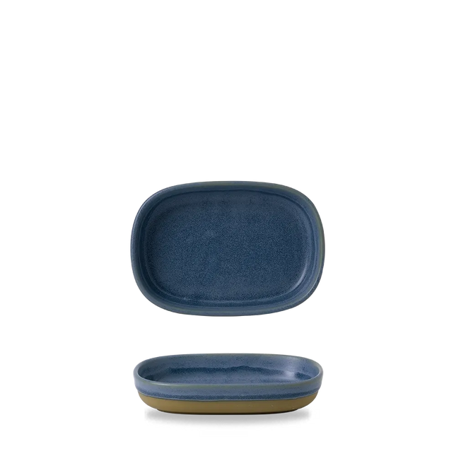 Emerge Oslo Blue Tray 17,3x11,9x3,3cm 6/box