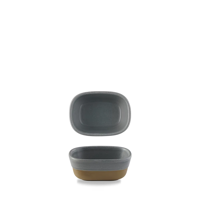 Emerge Seattle Grey Dish 12x8,8x5cm 6/box