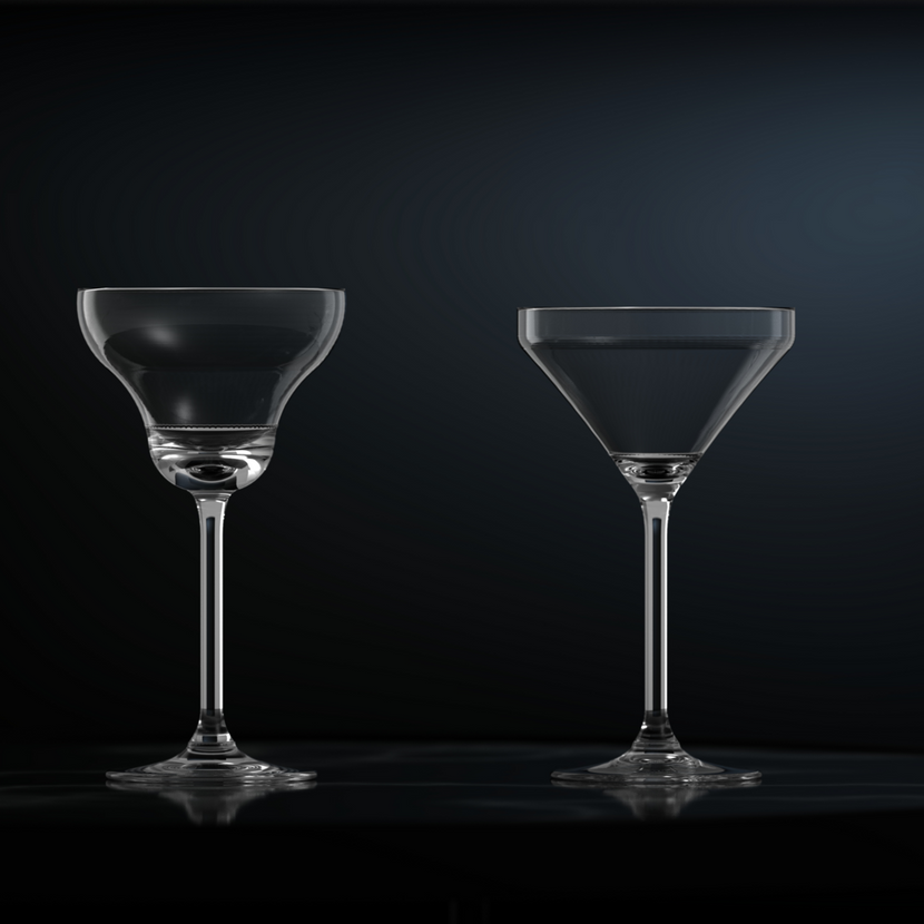 Onis Endura glasscollectie margarita finesse laser cut professionele horeca serveeroplossing