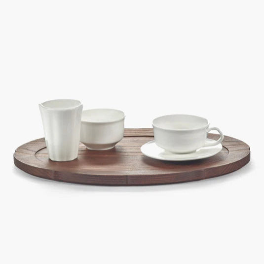 Silhouette Tray Oval Dark Brown 2/Box