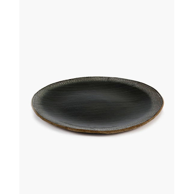 Serving Plate Grey Fck 1/box