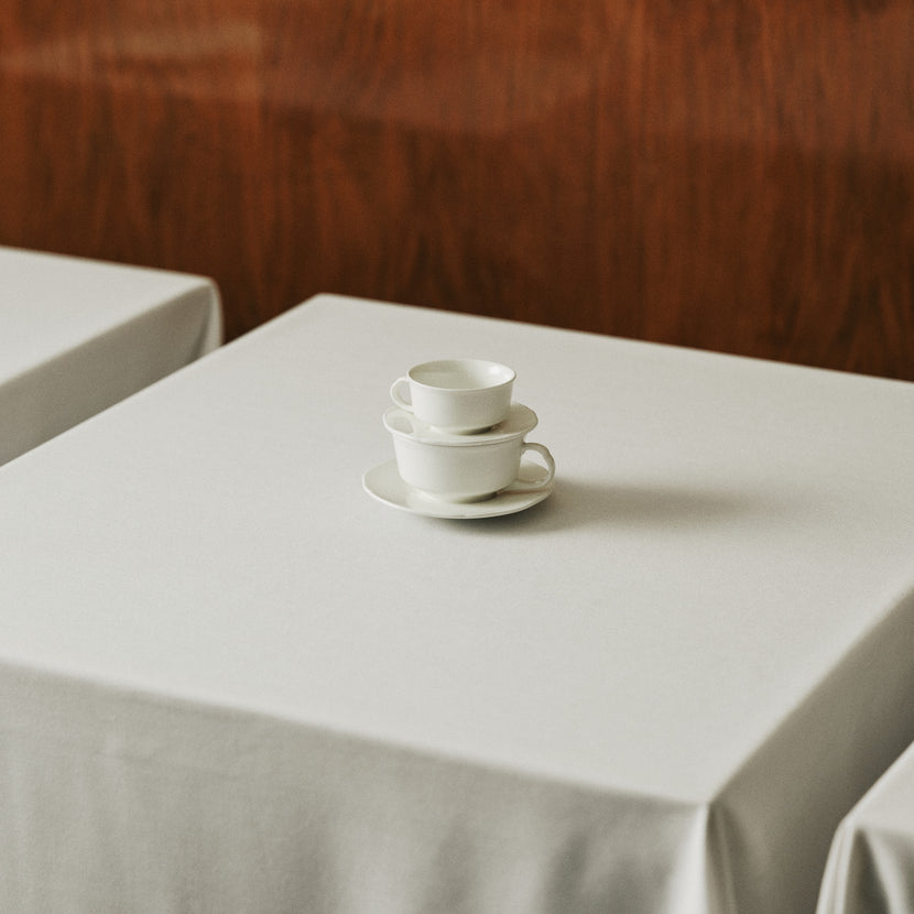 Silhouette Espresso Cup White 4/Box