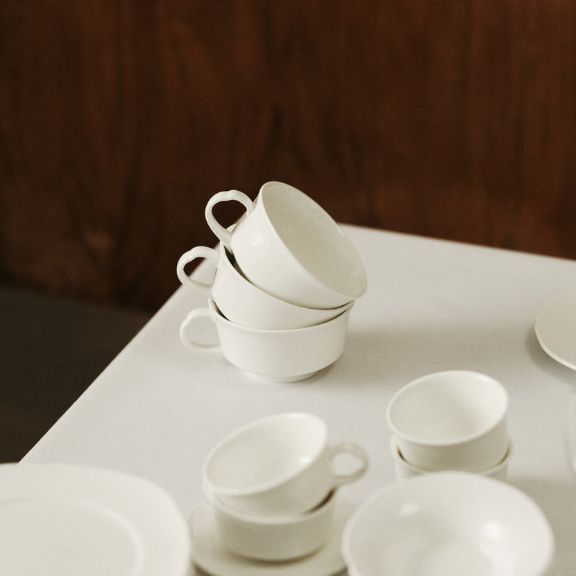 Silhouette Coffee Cup White 4/Box