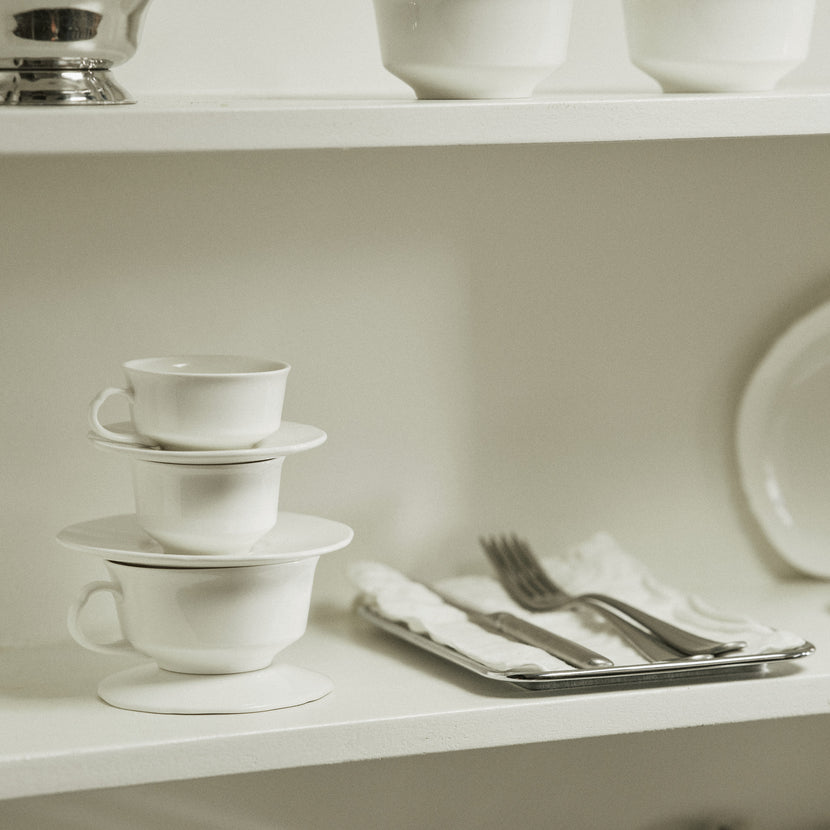 Silhouette Bowl XS White 4/Box