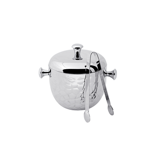 Edzard Ice bucket Rico incl. lid and ice tongue H 21 cm