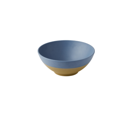 Emerge Oslo Blue Melamine Deep Bowl van Churchill, 28,5 cm, 4L, set van 4. Duurzame en ruime melamine kom in een stijlvolle Oslo Blue kleur, perfect voor het serveren van salades, soepen of gedeelde gerechten. Lichtgewicht, breukbestendig en ideaal voor gebruik in de horeca.