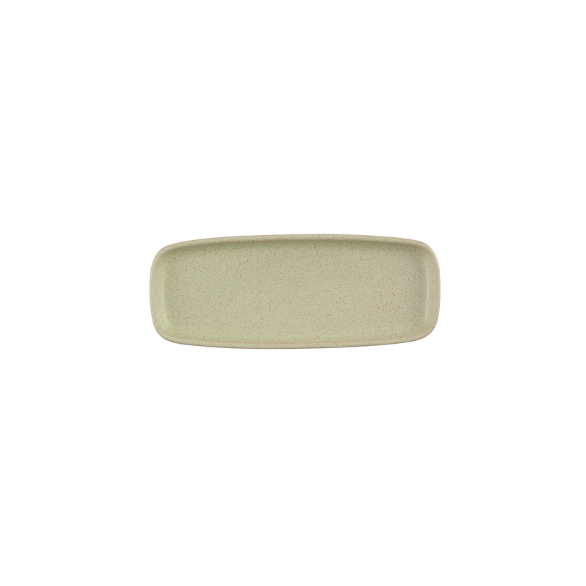Emerge Stonecast Speckled Green  Rect. Plate 25,1 x 10 6/box