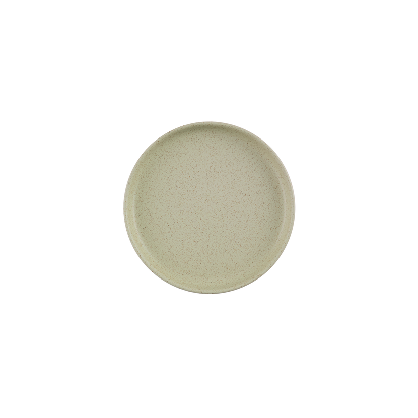 Emerge Stonecast Speckled Green  Walled Plate 21 cm 6/box
