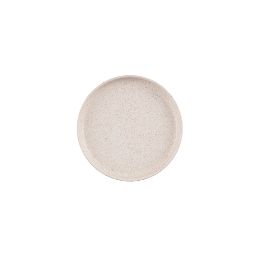 Emerge Stonecast Speckled White  Walled Plate 21 cm 6/box
