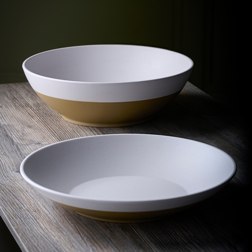 Emerge Helsinki White Deep Bowl 36 cm 2/box