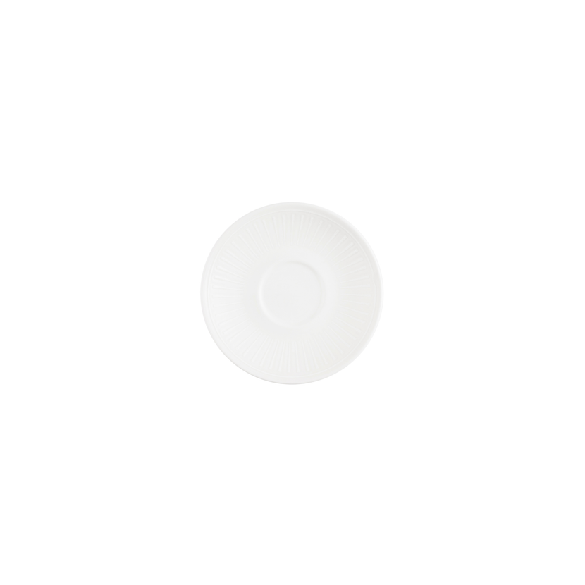 Era White Cafe Cappuccino Saucer 15,6 cm 12/box