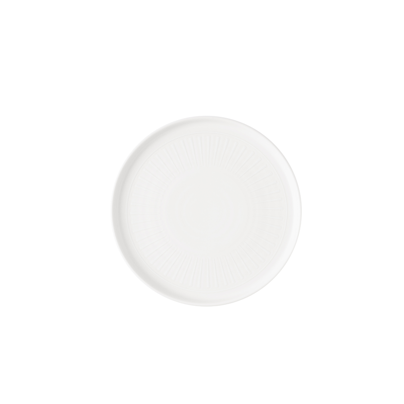 Era White Walled Plate 26 cm 6/box