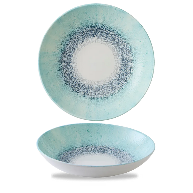 Studio Prints Fusion Blue Evolve Coupe Bowl 24.8cm 12/box