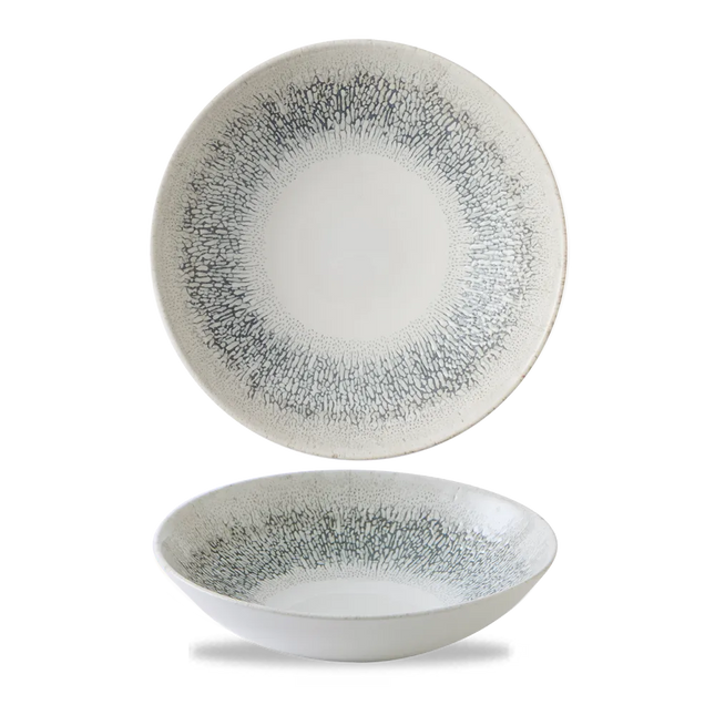 Studio Prints Fusion Gray Evolve Coupe Bowl 18.2cm 12/box