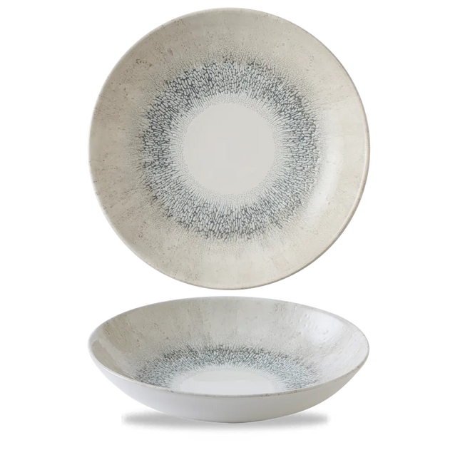 Studio Prints Fusion Gray Evolve Coupe Bowl 24.8cm 12/box