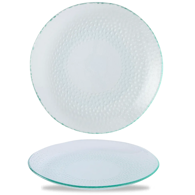 Isla Glass Clear Round Plate 29.5cm 6/box