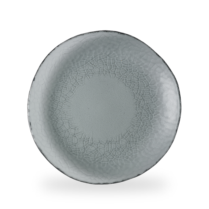 Viana Glass Dusk Organic Plate 29.5 cm 6/box