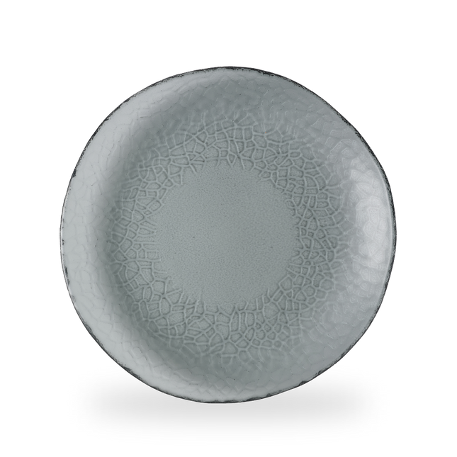 Viana Glass Dusk Organic Plate 29.5 cm 6/box