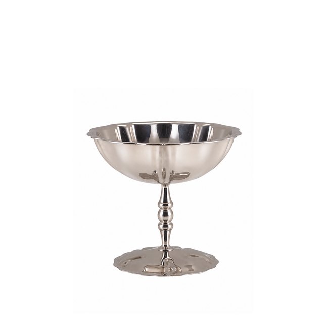Genware Antieke ijscoupe RVS 9,5 cm 12/box