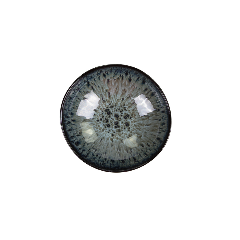 Ginza Nagare black bowl 18 x 17.2 cm 6/box