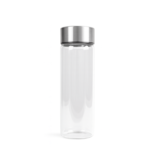 Ginza Water bottle with stainless steel lid · 500 ml 6/box