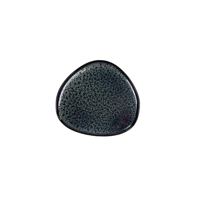 Ginza Nagare black plate 30.3 x 27.4 cm 4/box