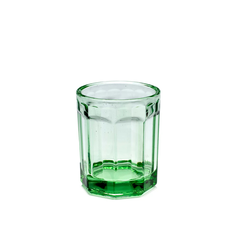 Glass M Green Fish &amp; Fish 220ml16/box