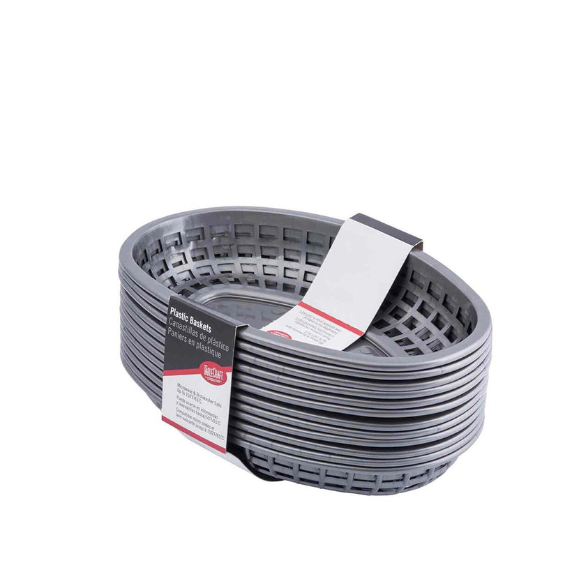 Classic Oval Basket Gunmetal 36/box