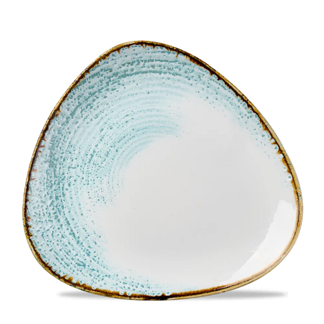 Homespun Accents Aquamarine Lotus Plate 26.5cm 12/box