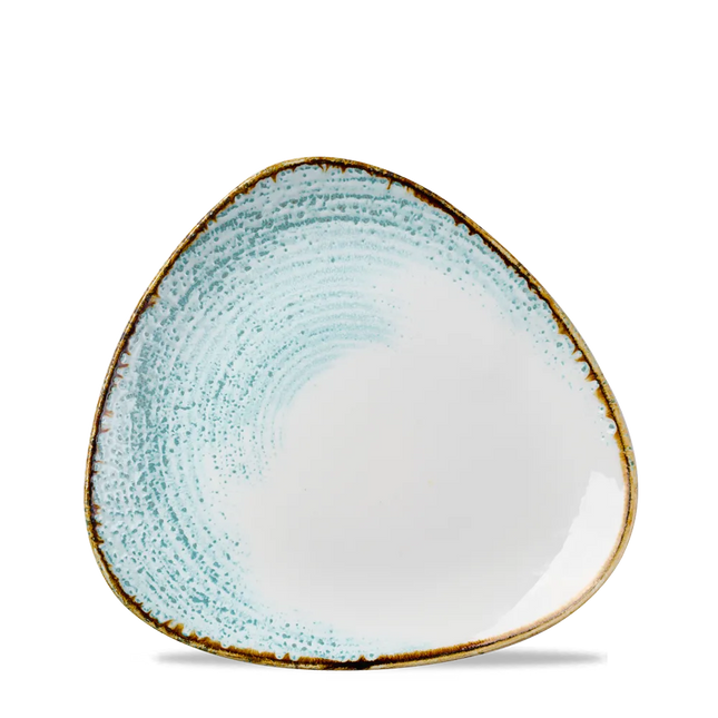 Homespun Accents Aquamarine Lotus Plate 18.5cm 12/box